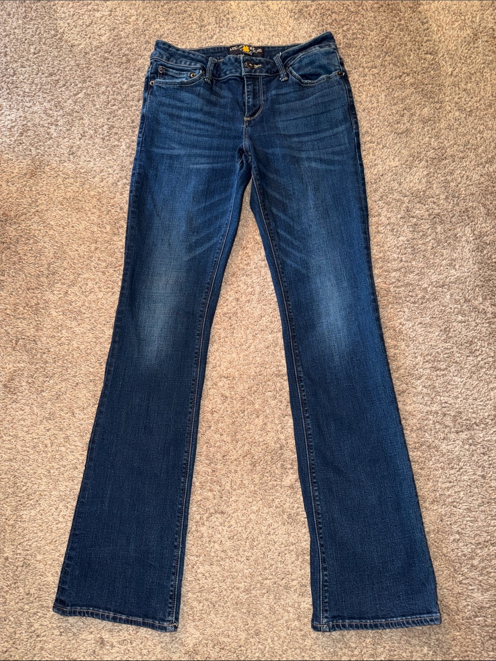 Lucky Brand Jeans Lolita Boot Low Rise size 6/28L